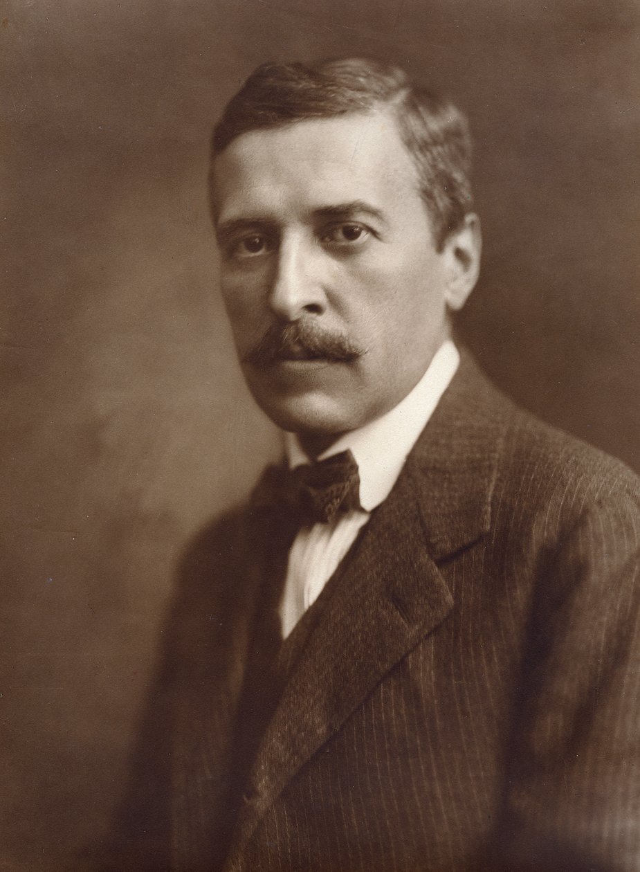 Porträtt av Hugo von Hofmannsthal, c.1920-21 av Austrian Photographer