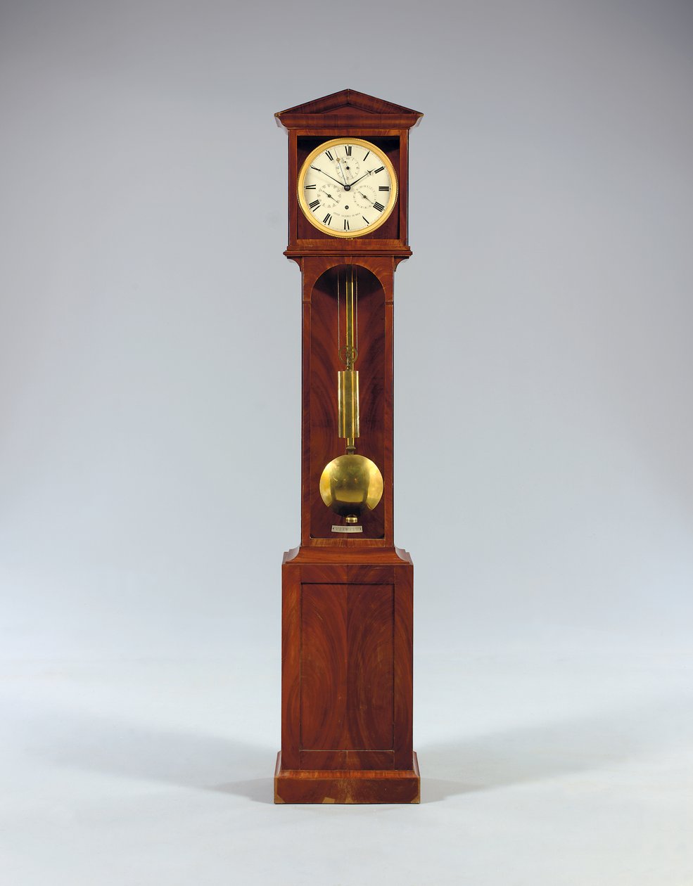 En månad pågående bodenstanduhr med tidsekvation och fullständig kalender, 1806 av Austrian School
