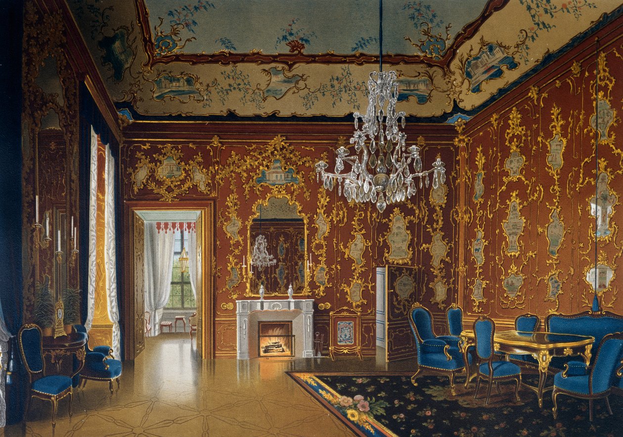 Kejsarinnan Maria Theresias lägenhet, slottet Schönbrunn (UNESCO:s världsarvslista av Austrian School