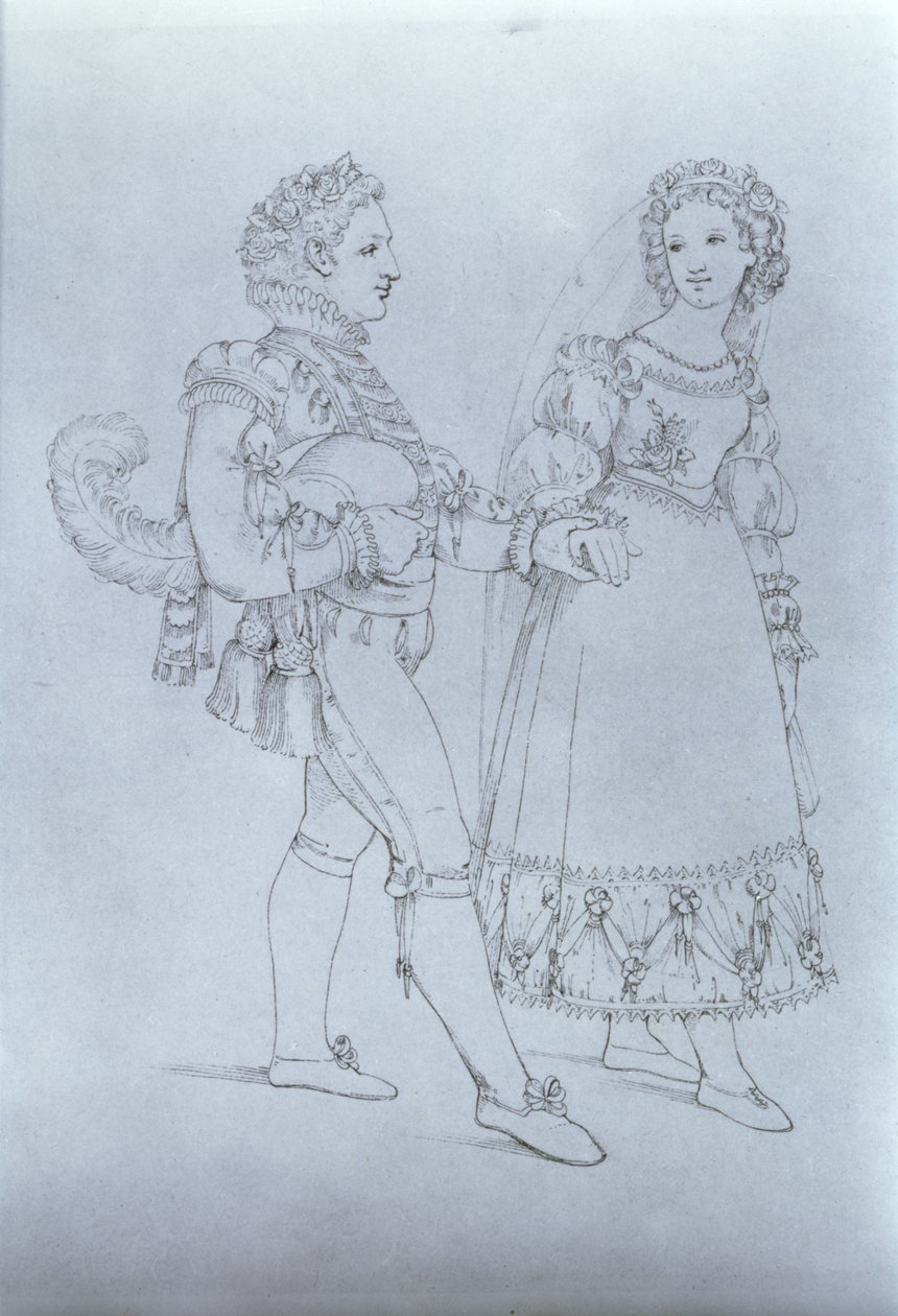 Kostymdesigner för Figaro och Susanna från operan 