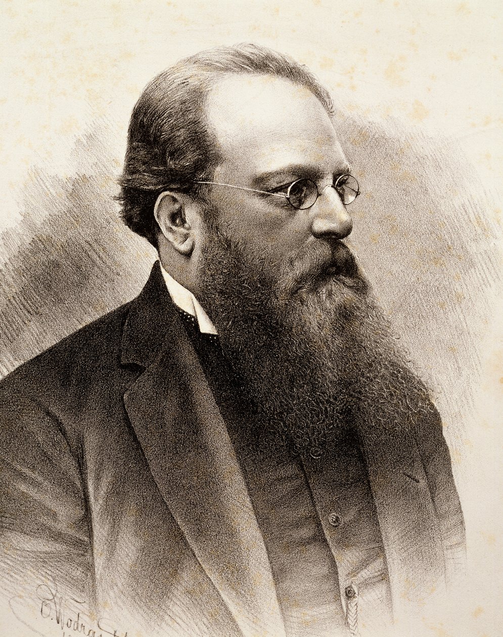 Porträtt av Hans Richter av Austrian School