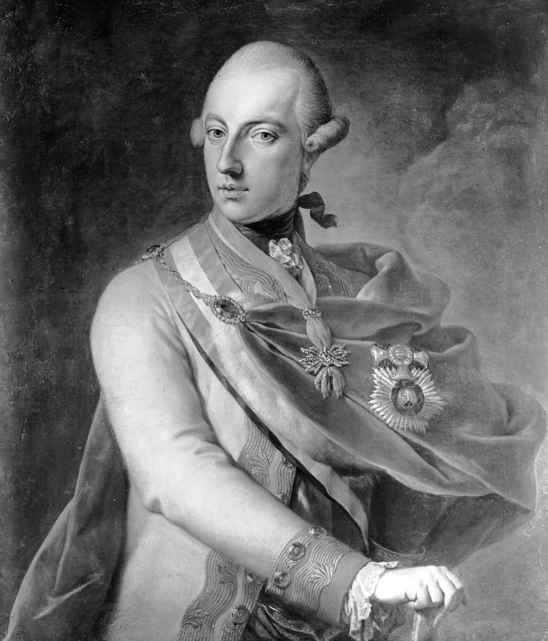 Porträtt av Joseph II (1741-90) av Habsburg-Lothringen av Austrian School