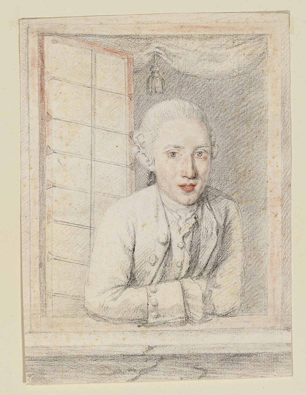 Porträtt av Prins Albert Casimir August von Sachsen-Teschen, grundare av Albertina av Austrian School