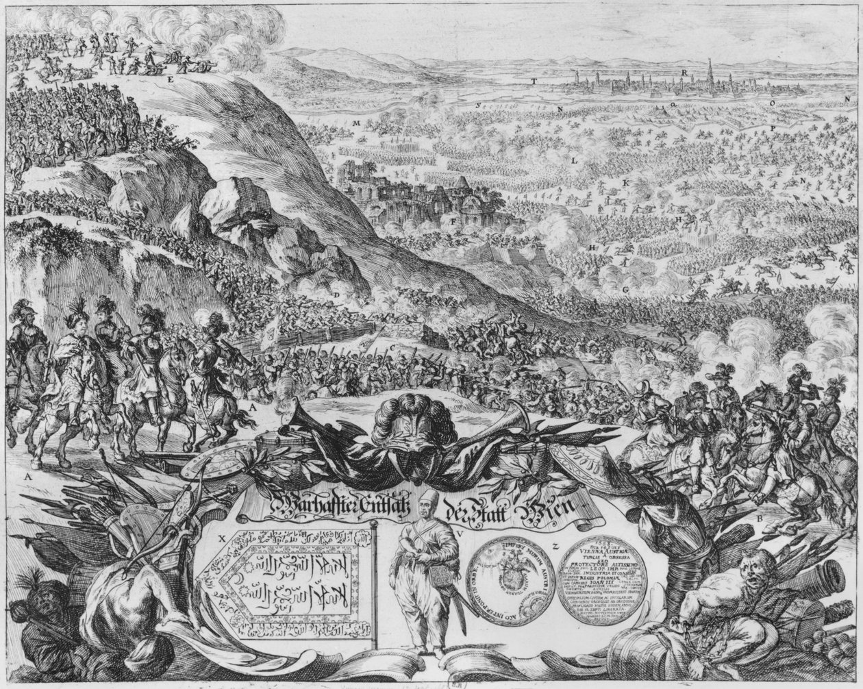 Belägringen av Wien 1683, c.1783 av Austrian School