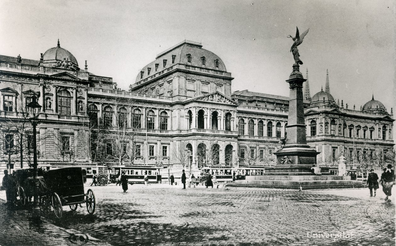 Universitetet i Wien och Liebenbergmonumentet av Austrian School