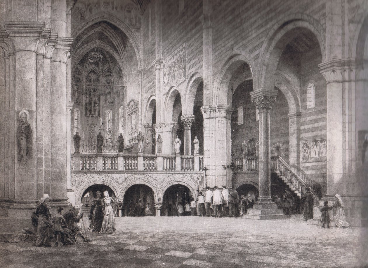 San Zeno-kyrkan, Bibbys Annual, 1916-1917 av Axel Haig