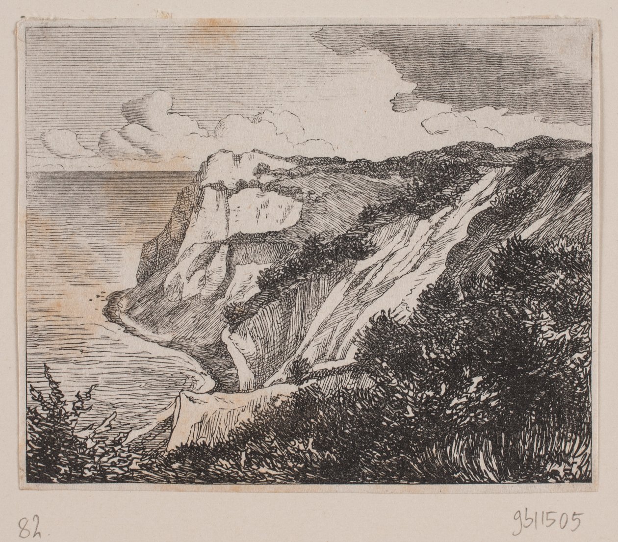 berget Moens Klint av Axel Theodor Kittendorff