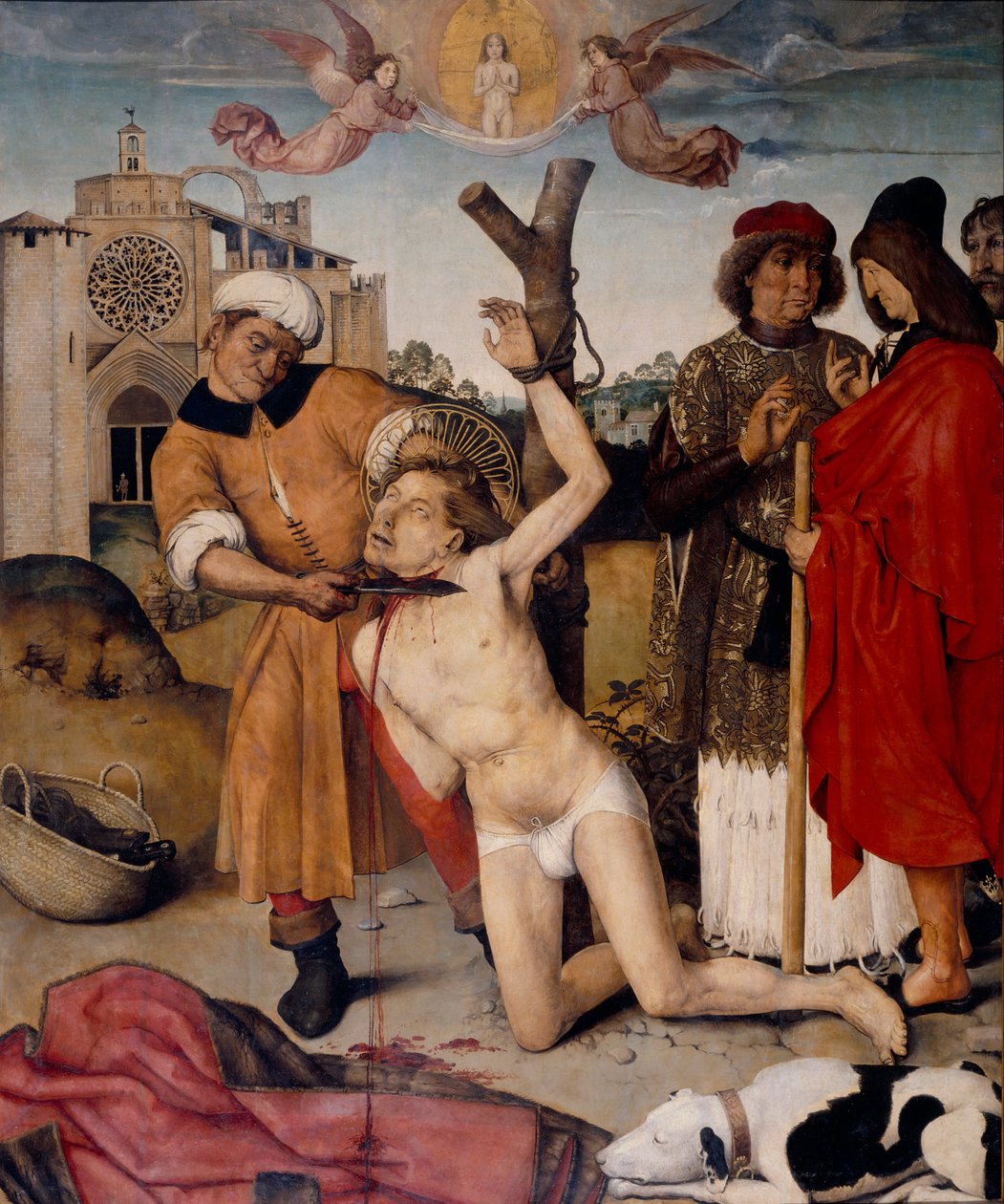 Martyrskap av Saint Cucuphas av Ayne Bru