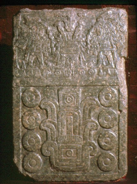 Tenochtitlan Räkneplakett, Templo Mayor av Aztec