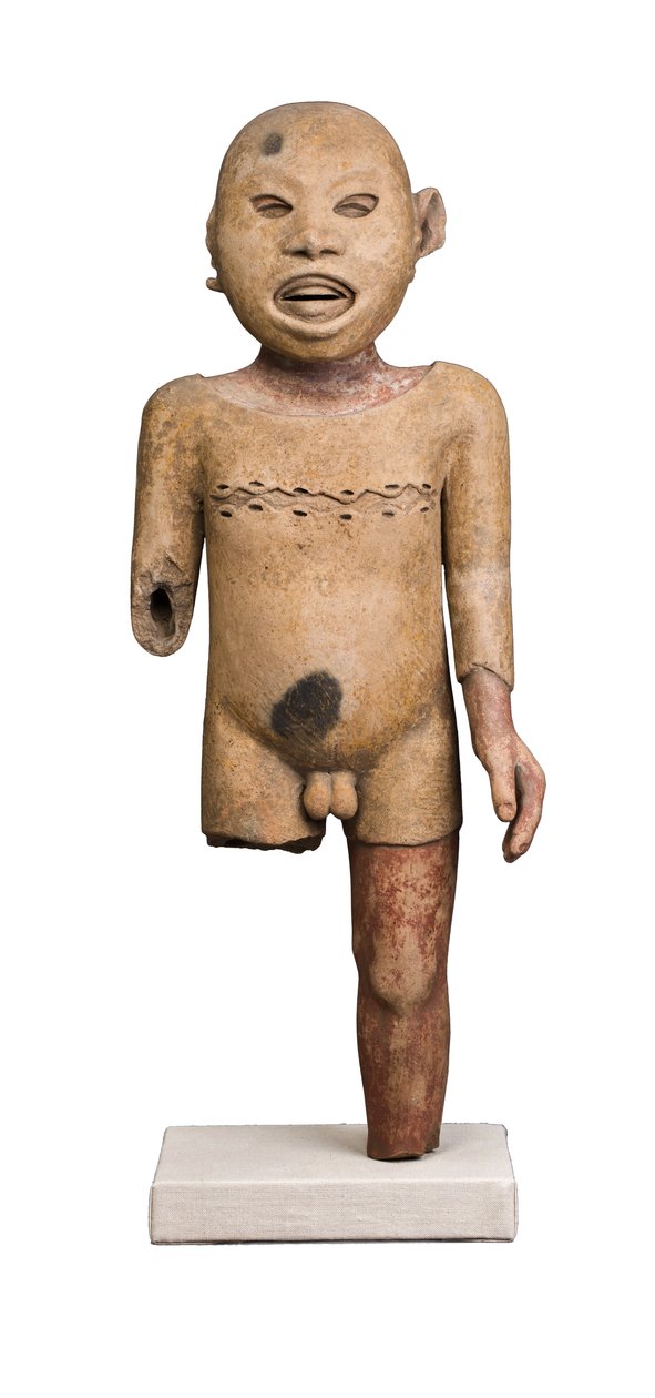 Rituell imitator av gudomen Xipe Totec, möjligen Central Veracruz, 1450/1500 av Aztec