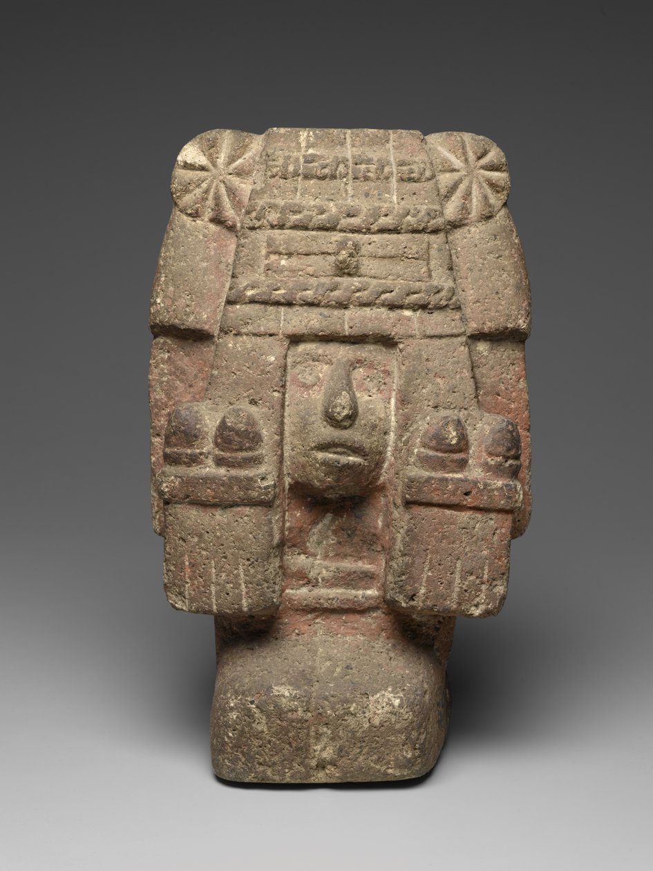 Sittande figur av Chicomecoatl, ca 1440-1521 av Aztec