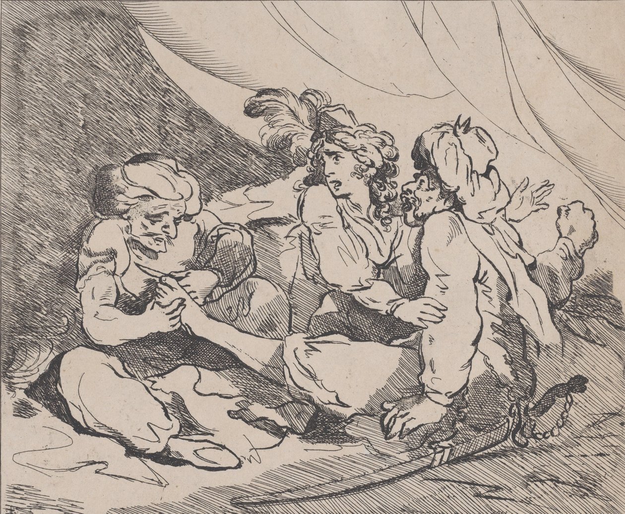 Den turkiska majsskäraren, 7 september 1801. av B.F. Scott