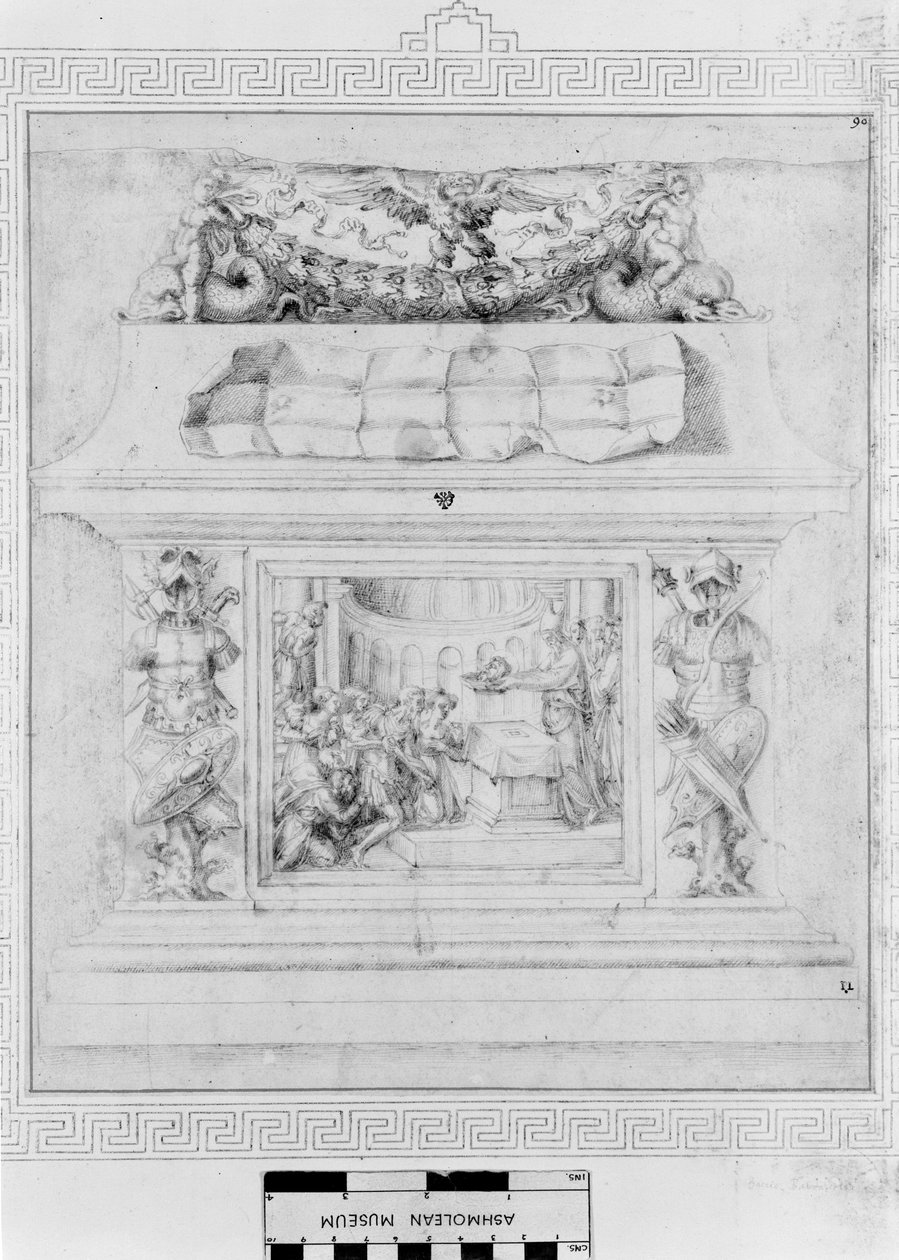 Dekoration av en kista, c.1535 av Baccio Bandinelli