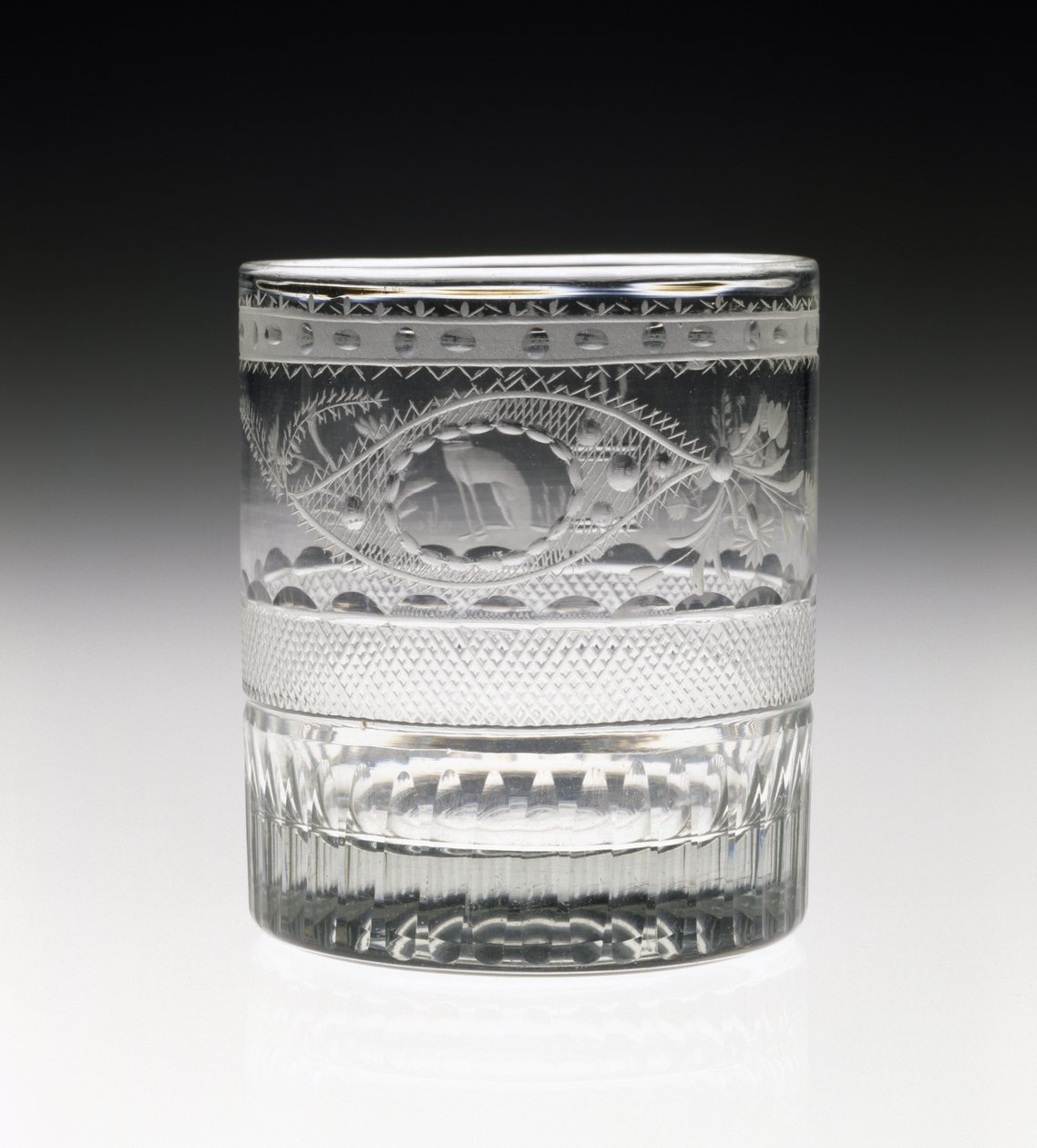 Tumlare, c. 1825 (blyglas) av Bakewell and Page
