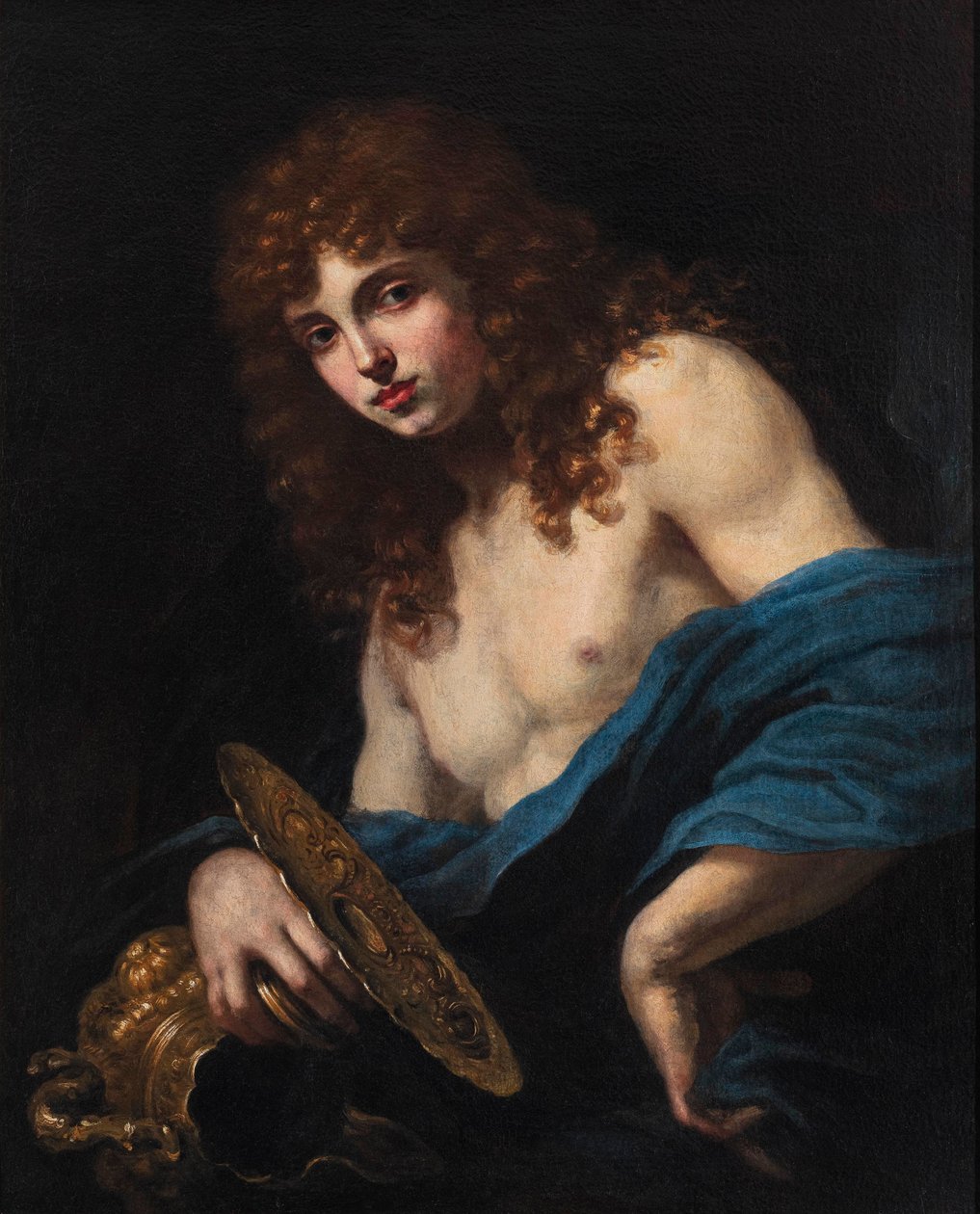 Porträtt av markis Luigi di Alberto Altoviti som Ganymede av Baldassare Franceschini