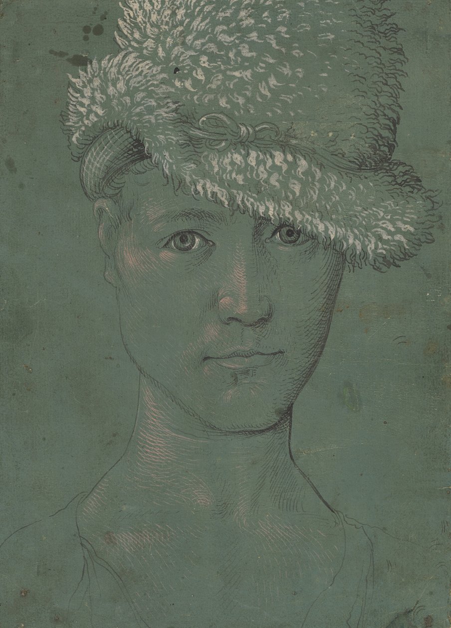 Självporträtt, ca 1502. av Baldung