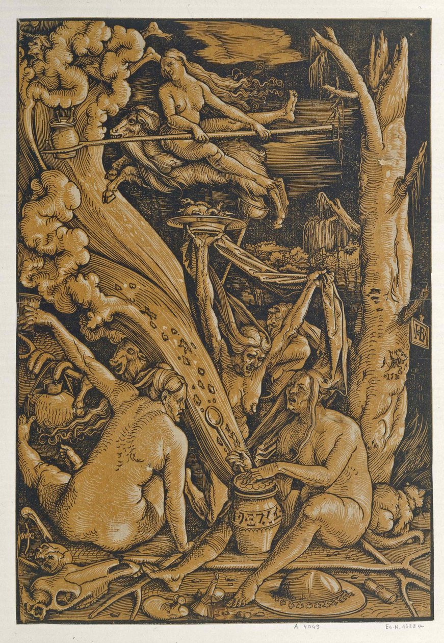 Häxor, 1510. av Baldung
