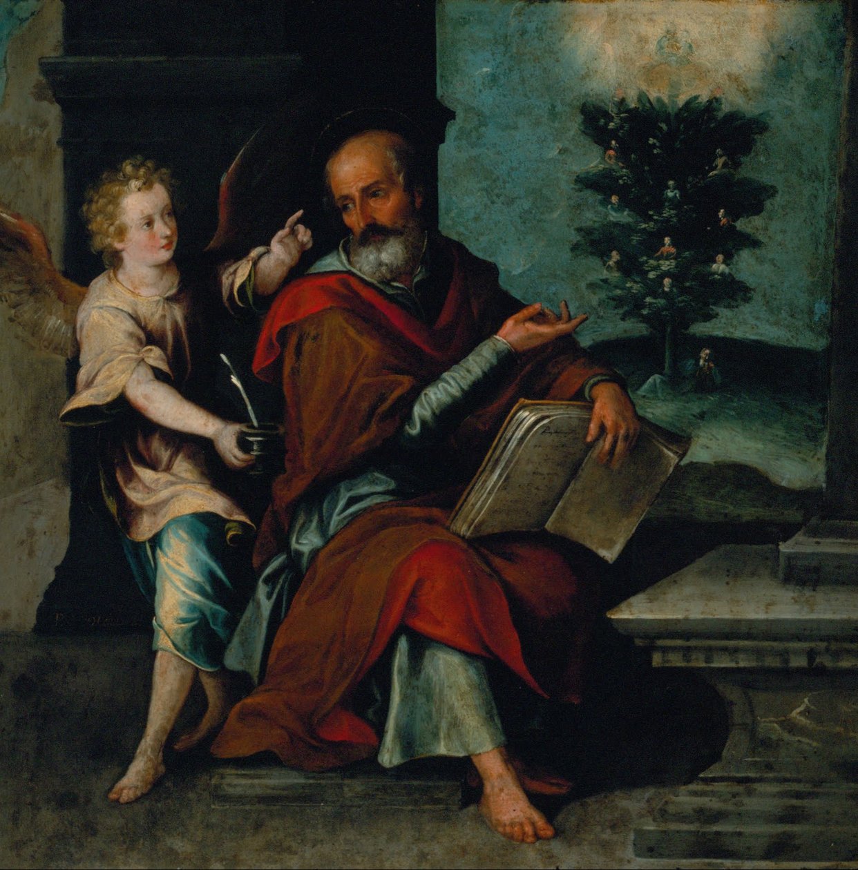 Saint Matthew av Baltasar de Echave Ibía