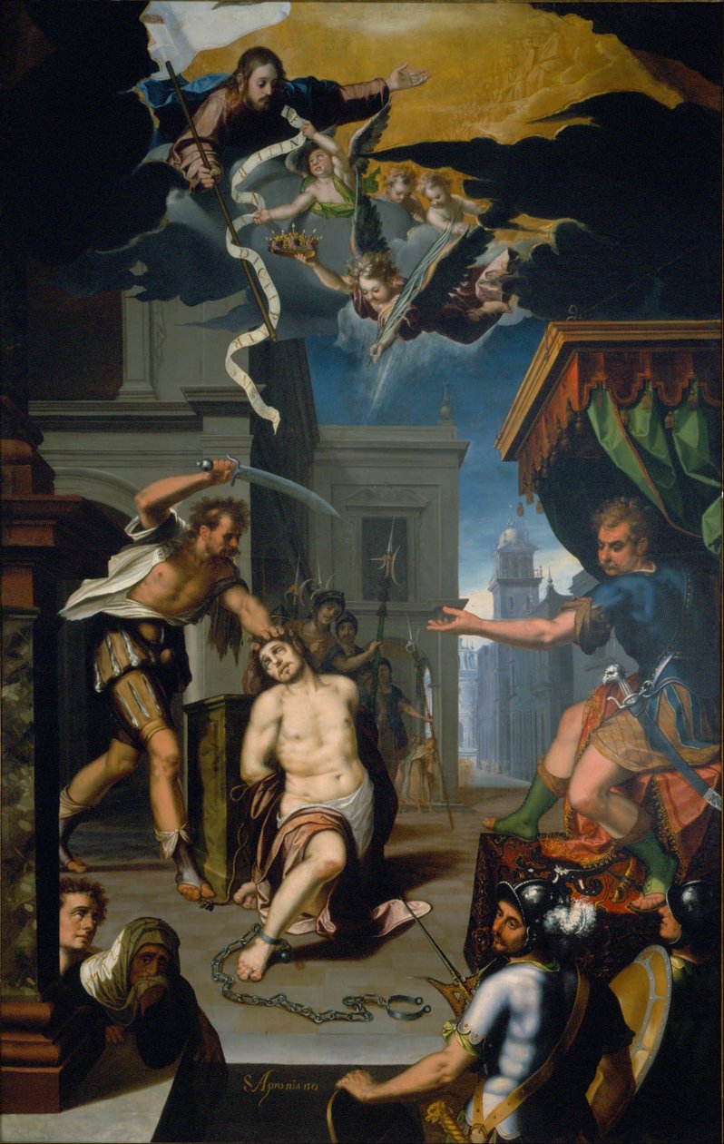 Martyrium av Saint Apronianus av Baltasar de Echave Orio