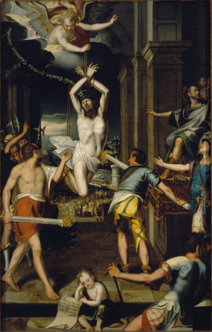 Martyrskapet Saint Pontianus av Baltasar de Echave Orio