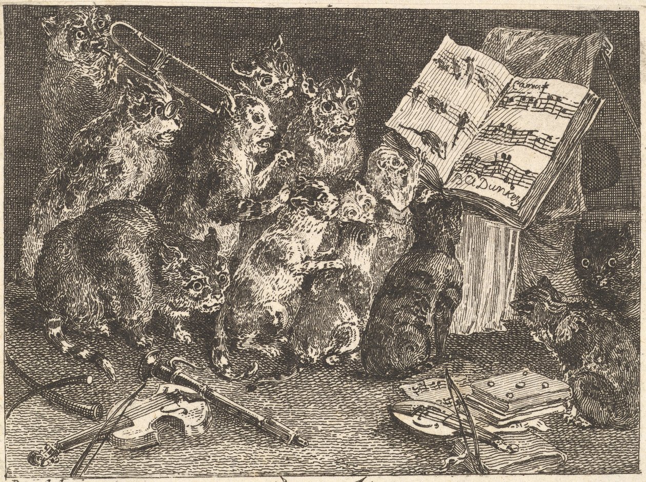 Konsert för katter av Balthasar Anton Dunker
