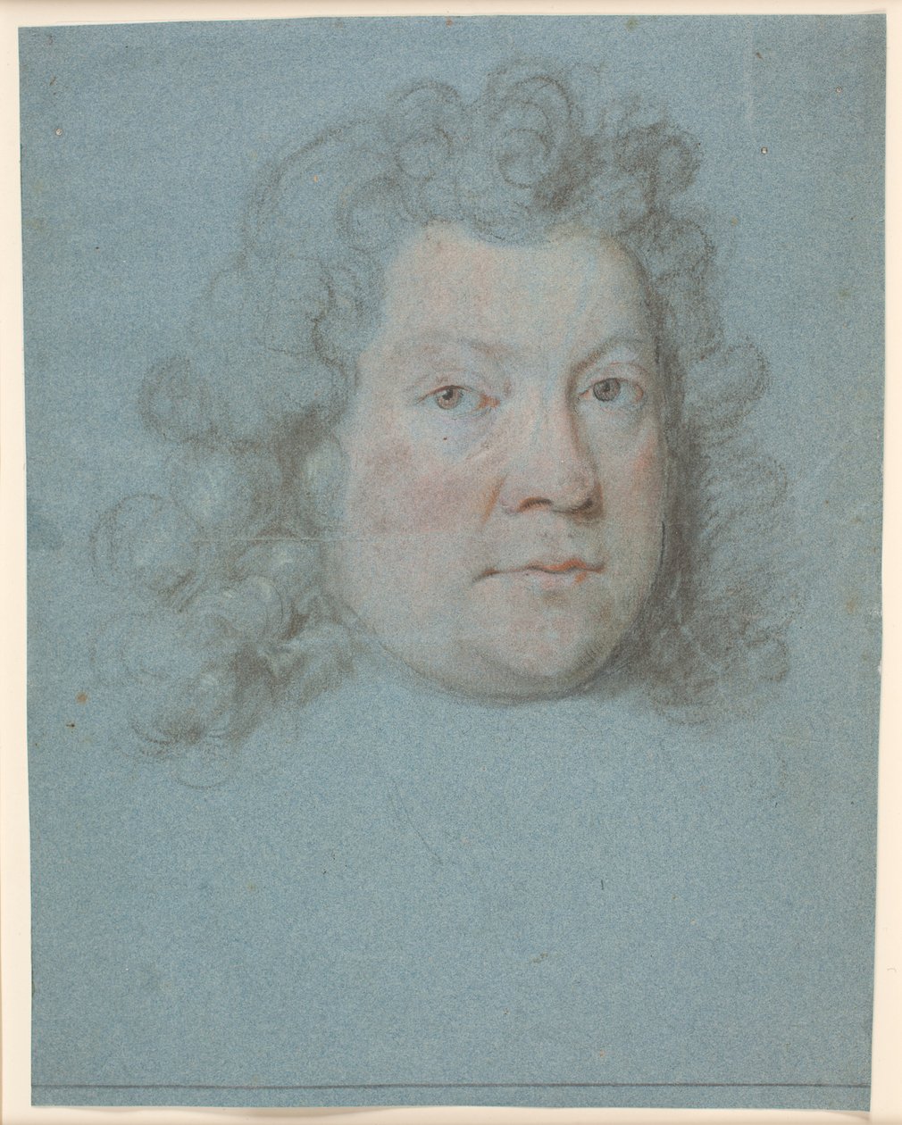 mäns porträtt av Balthasar Denner