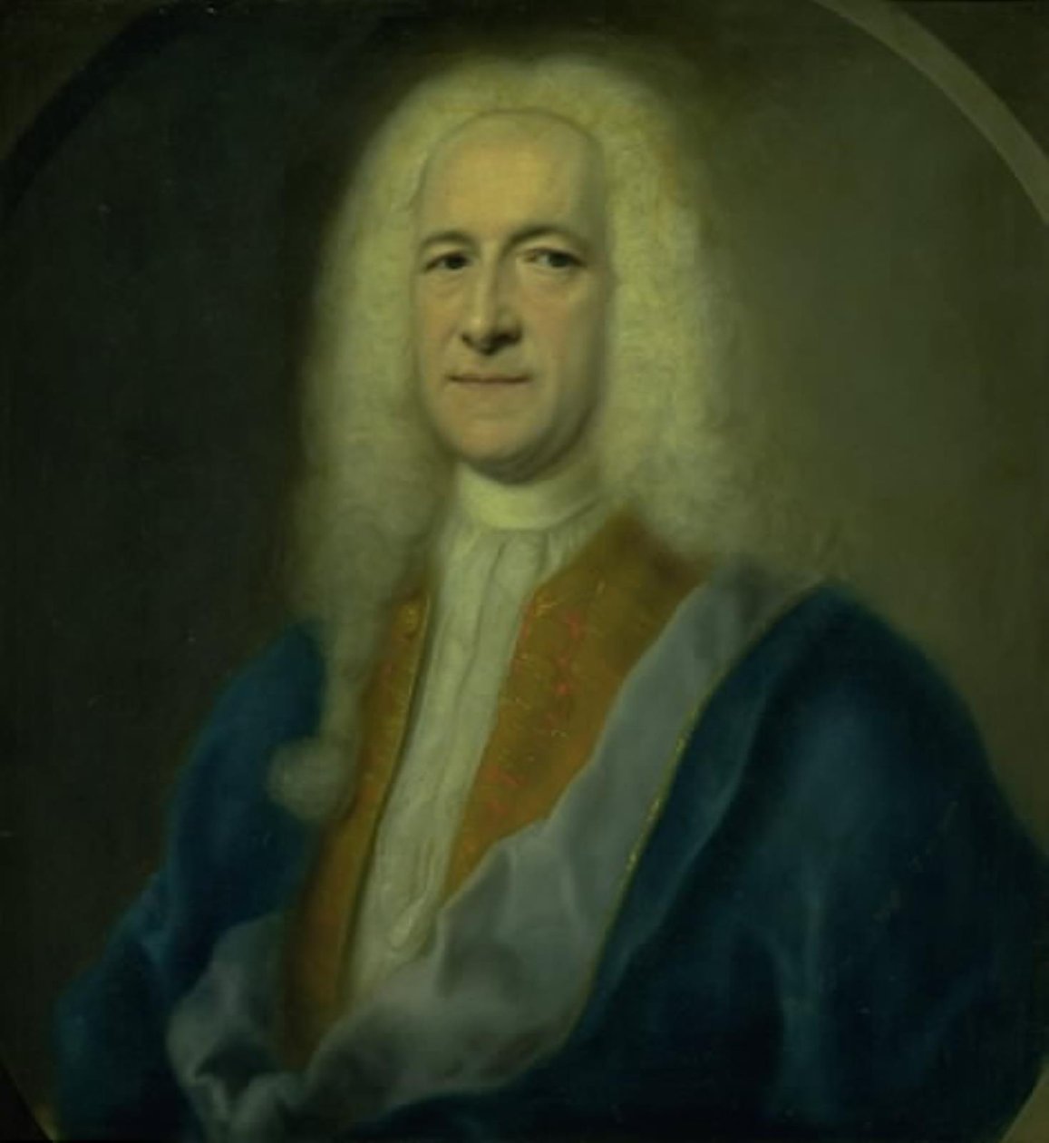 Porträtt av en äldre herre av Balthasar Denner