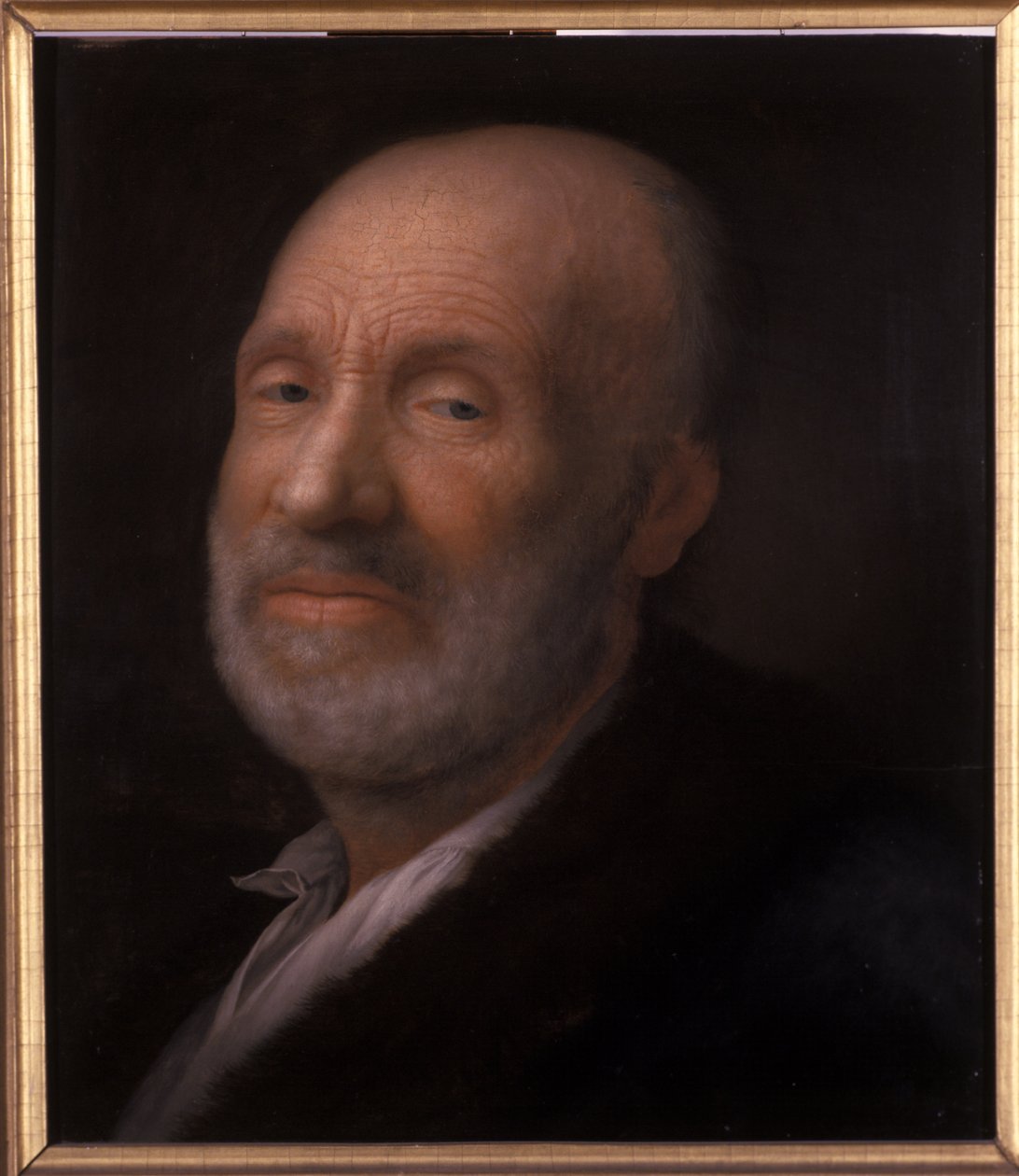 Porträtt av en gammal man av Balthasar Denner