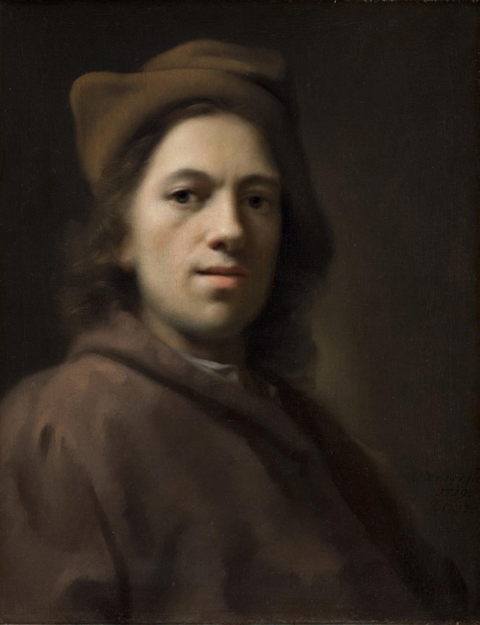 Självporträtt av Balthasar Denner