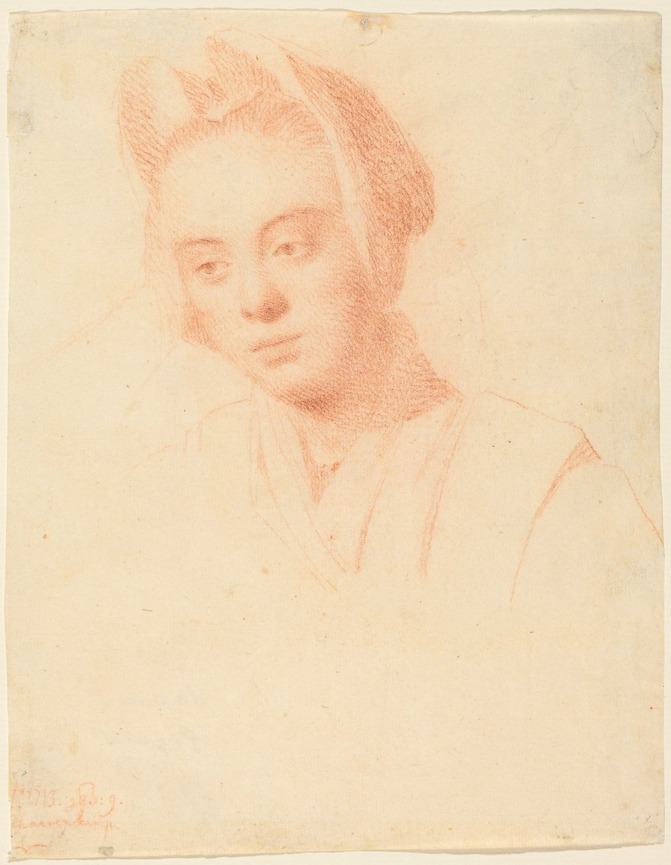 Konstnärens hustru Esther av Balthasar Denner