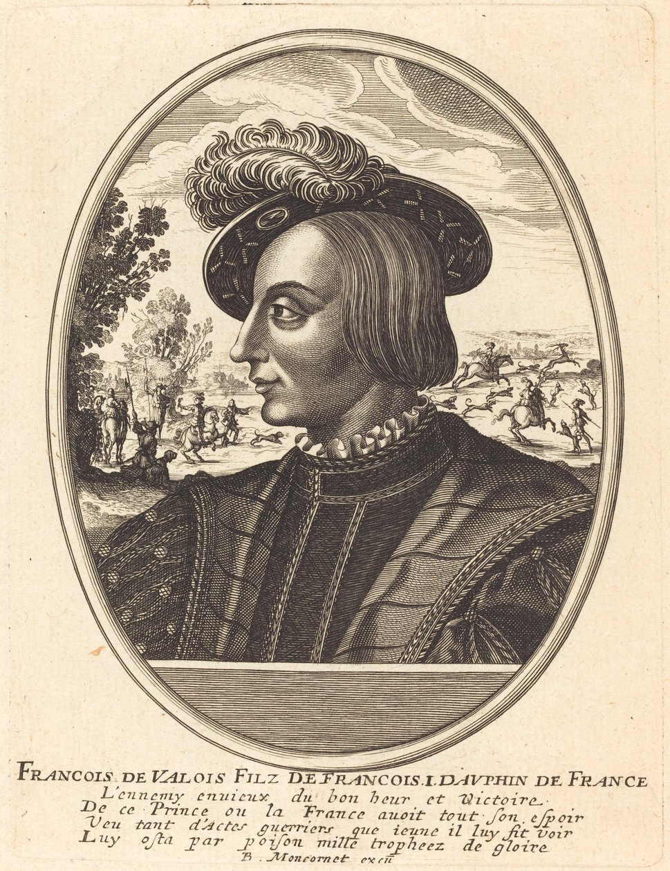 Franciskus av Valois av Balthasar Moncornet