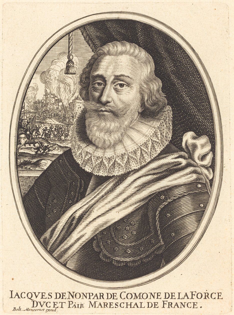 Jacques de la Force av Balthasar Moncornet
