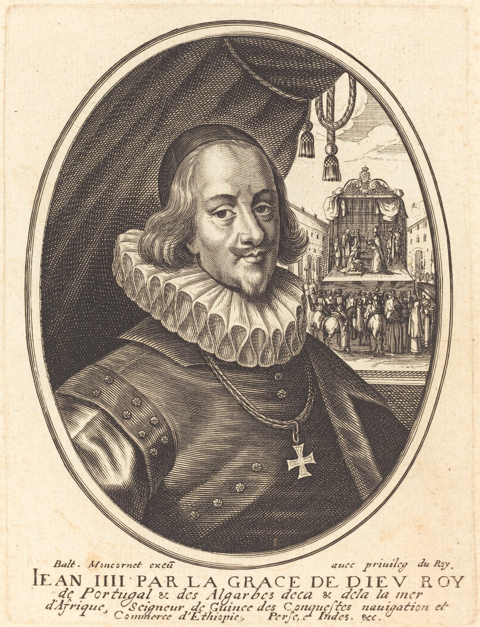 Johannes IV, hertig av Bragance av Balthasar Moncornet