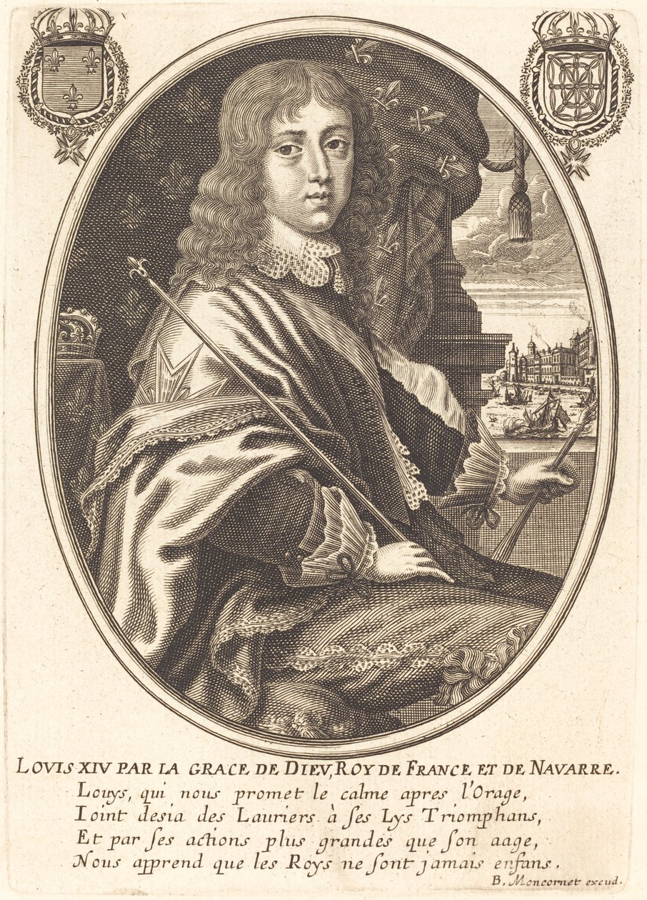 Ludvig XIV, kung av Frankrike av Balthasar Moncornet