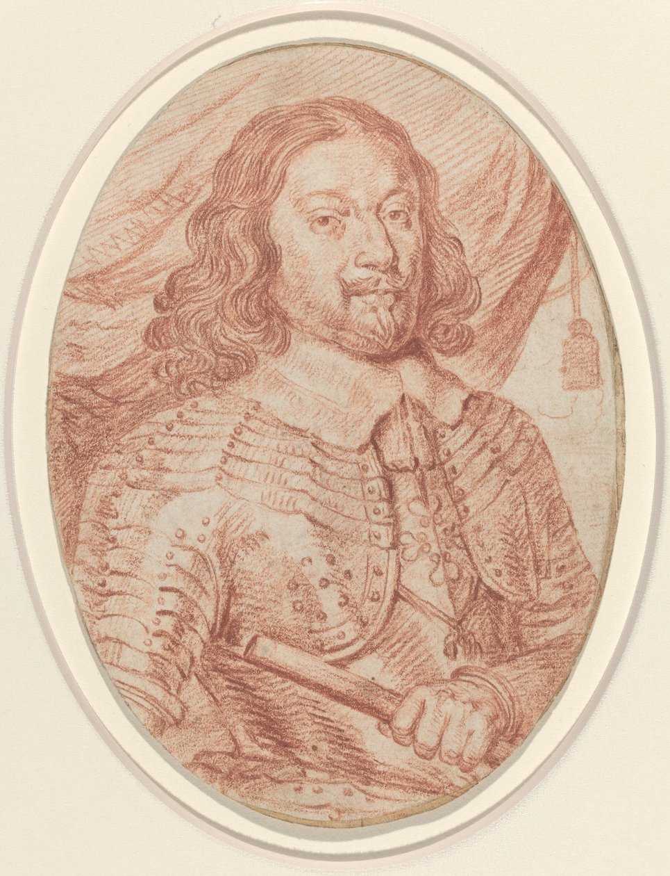 Porträtt av en fransk general av Balthasar Moncornet