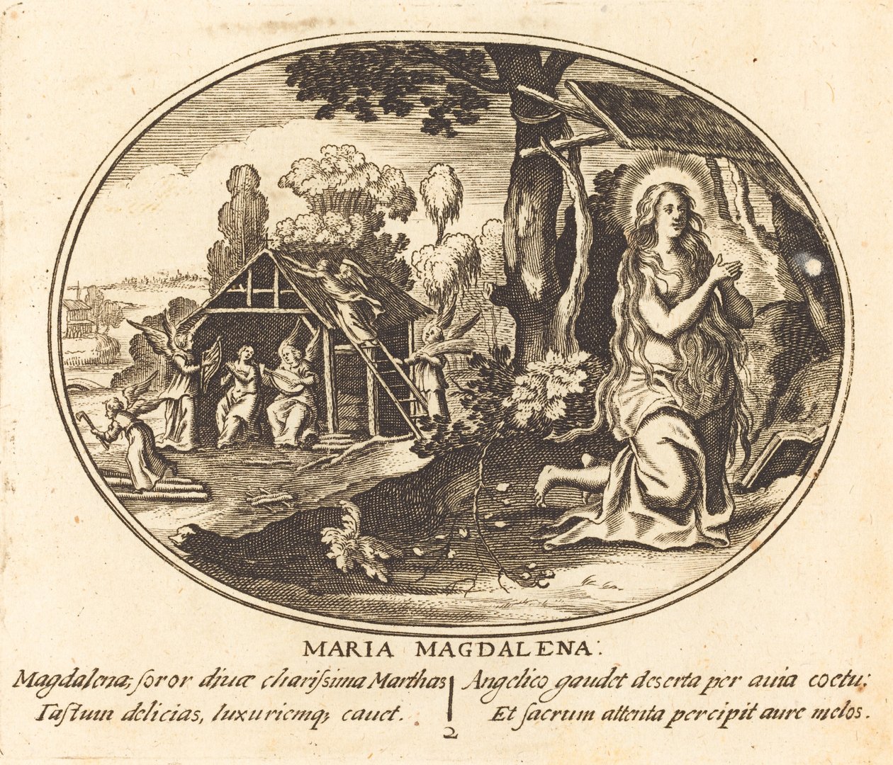 Maria Magdalens ånger av Balthasar Moncornet
