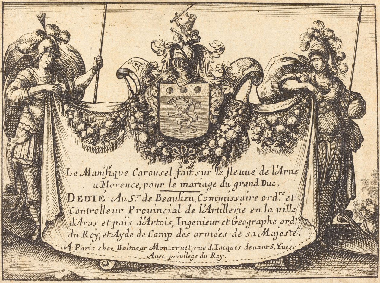 Titelsida av Balthasar Moncornet after Remigio Cantagallina