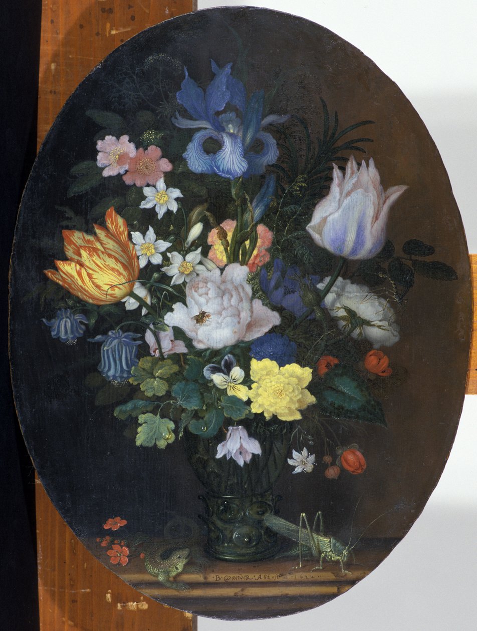 Stilleben med blommor, 1622 av Balthasar van der Ast