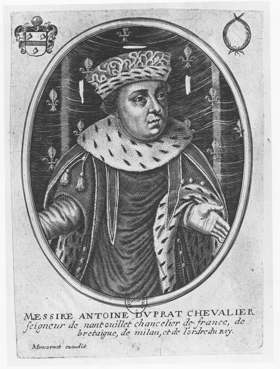 Antoine Duprat av Balthazar Moncornet