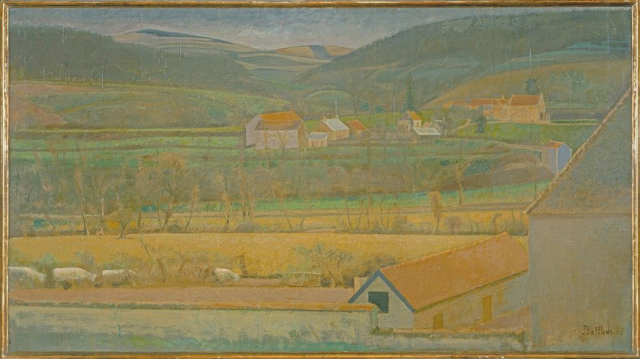 Yonnedalen av Balthus Klossowski de Rola
