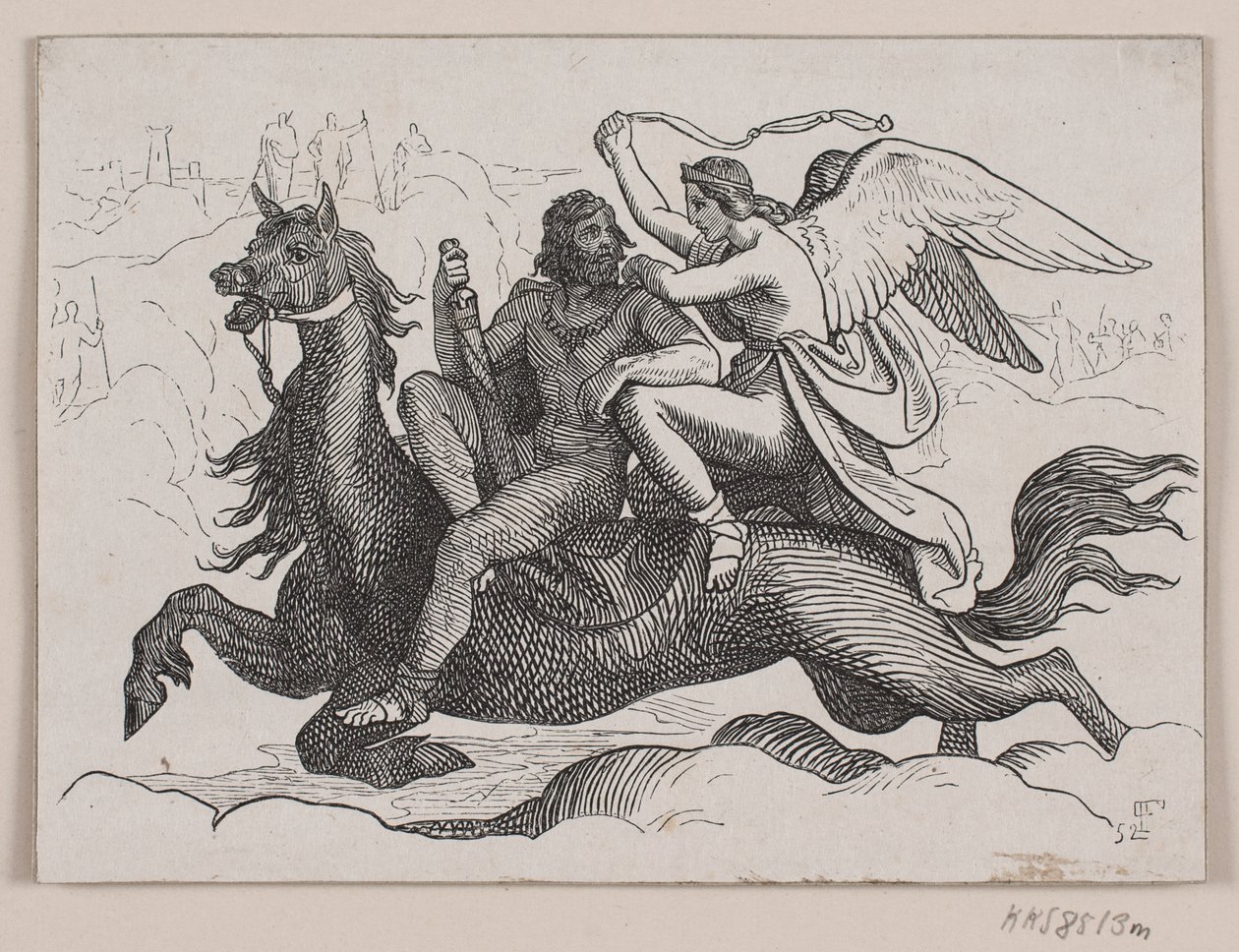 Illustration för "Arngrims söner" av Balzer Dahl