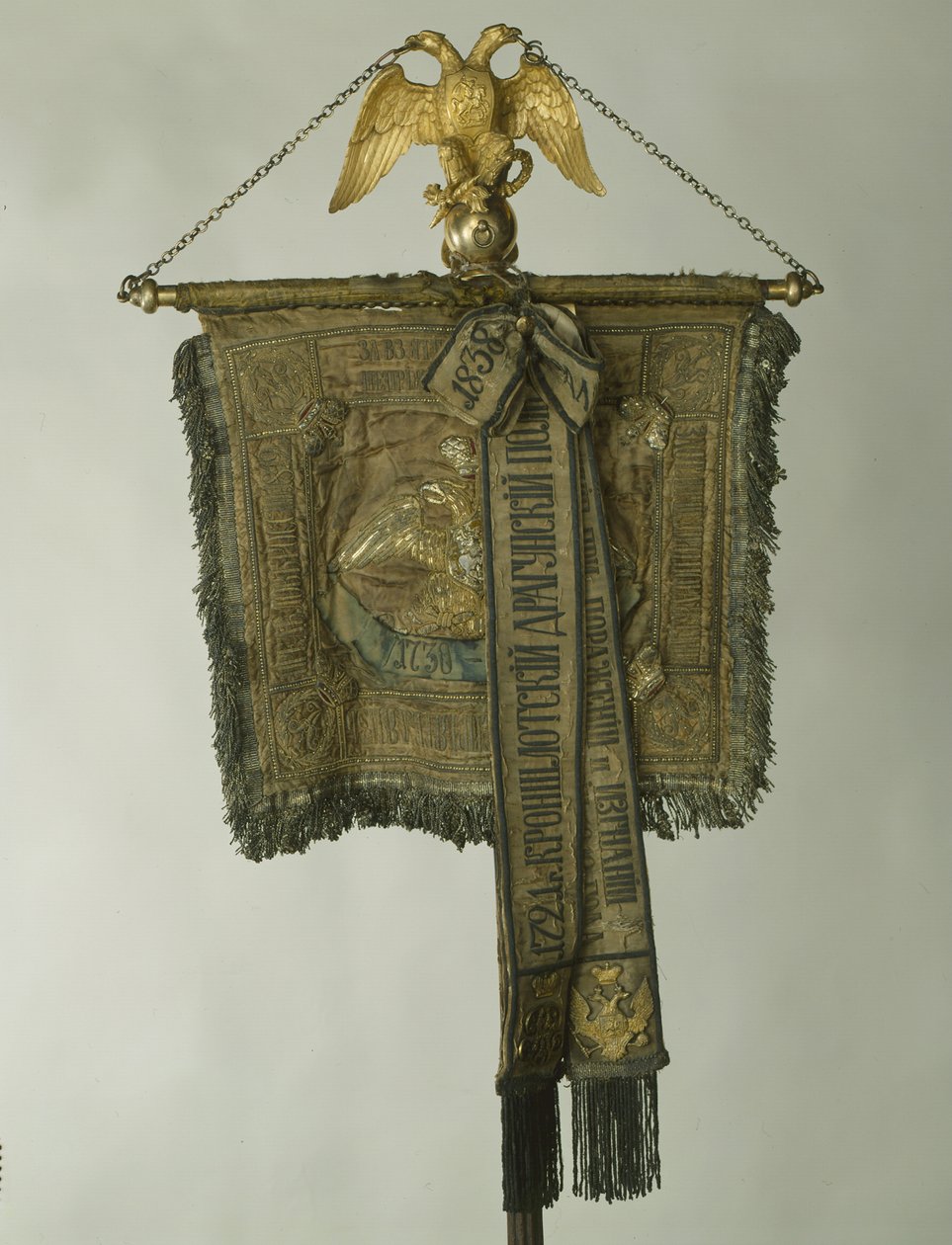 Standard för livgardets hästregemente, 1832 av Banners and Standards Flags