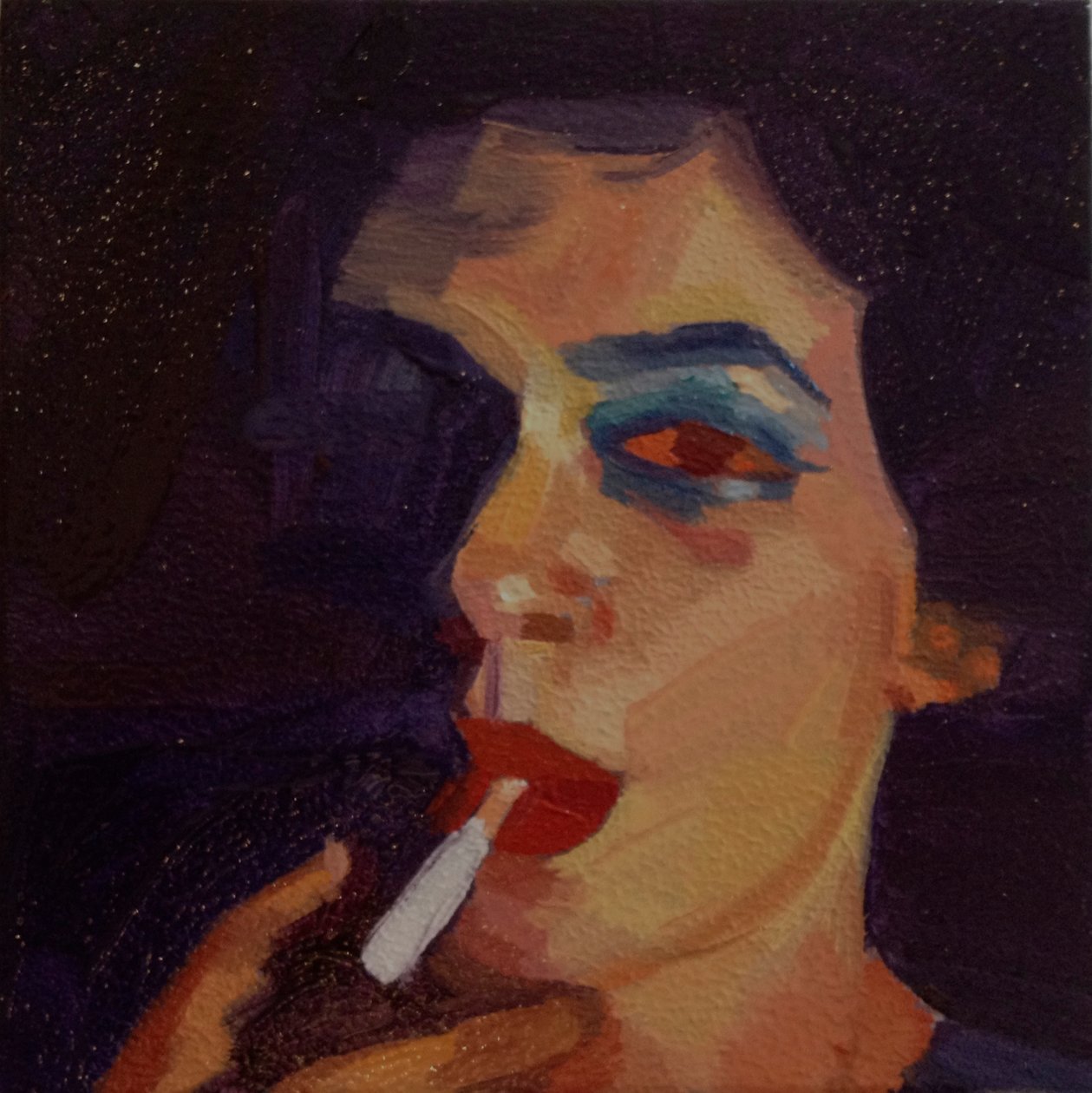 "Face 31", 2012 av Barbara Hoogeweegen