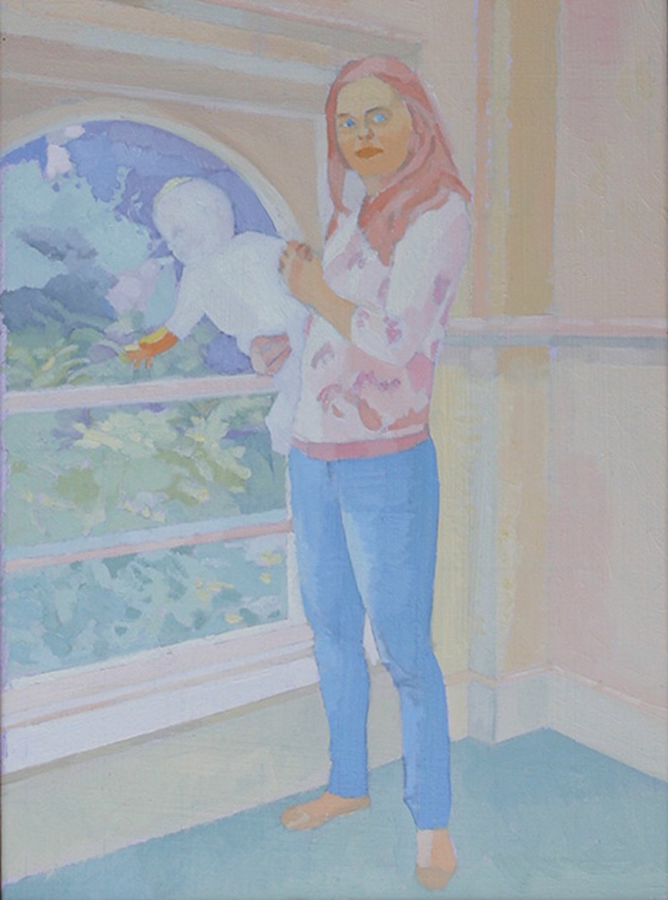 "Oundvikligt - Iris", 2010 av Barbara Hoogeweegen
