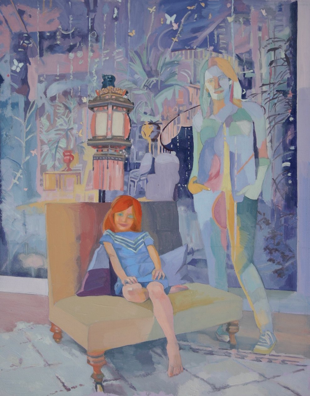 "Tid och rum", 2014 av Barbara Hoogeweegen