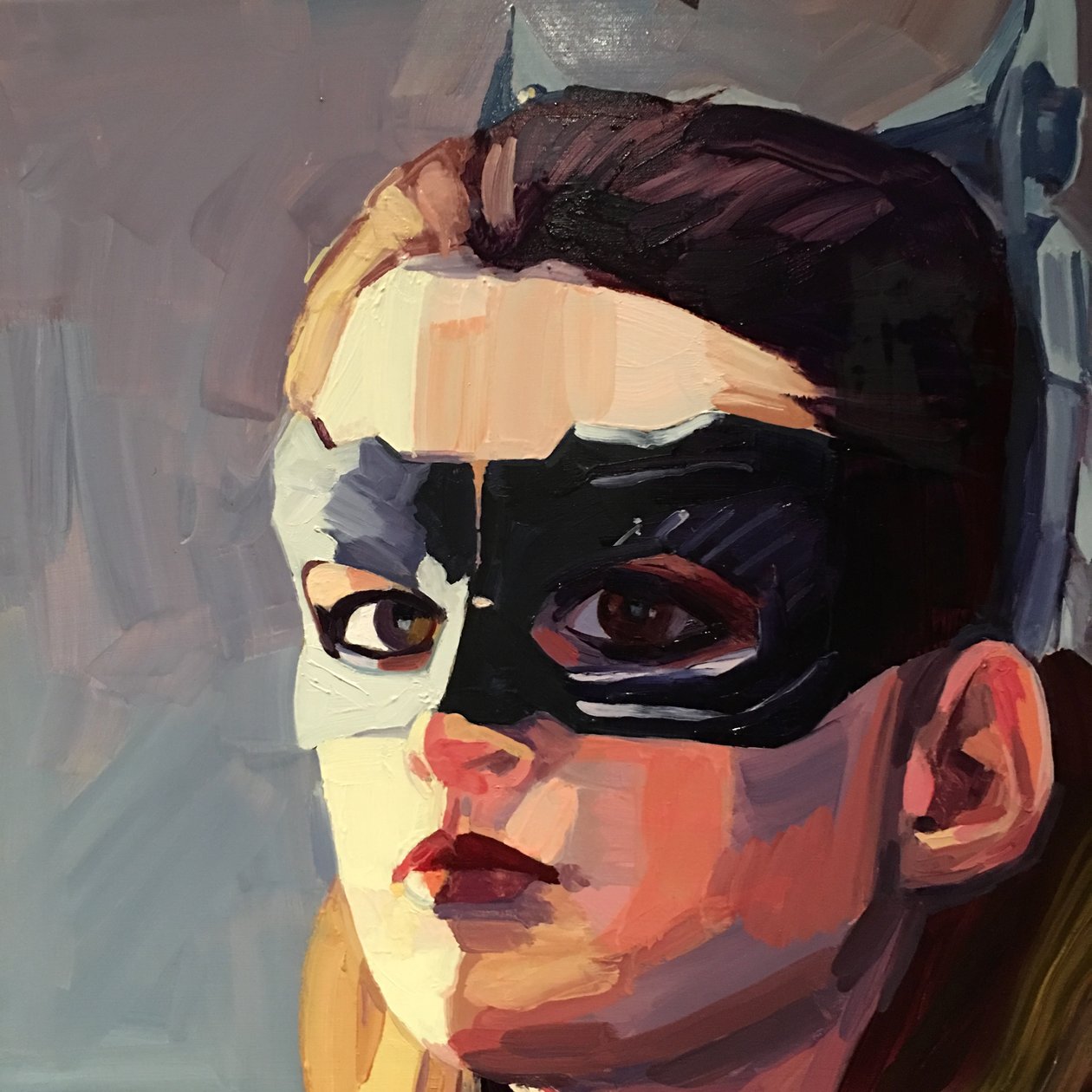 superhjälte, 2016 av Barbara Hoogeweegen