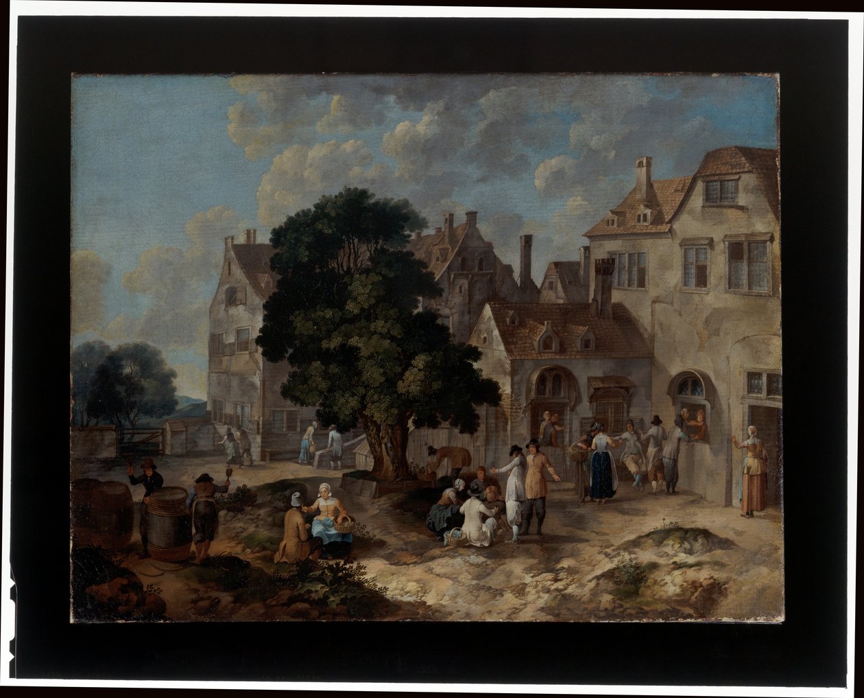 Ett par byscener av Barend Hendrik Thier