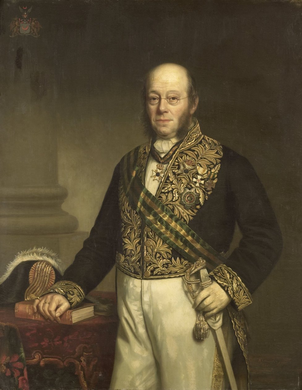 Ludolph Anne Jan Wilt Baron Sloet van de Beele (1806-90). Generalguvernör (1861-66) av Barend Leonardus Hendriks
