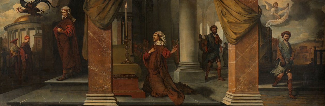 Fariséen och publikanen av Barent Fabritius