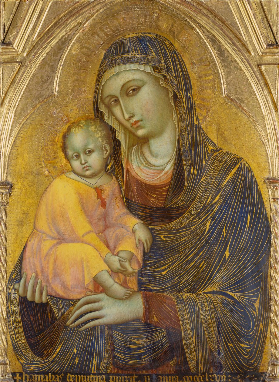 Madonna och barn av Barnaba da Modena